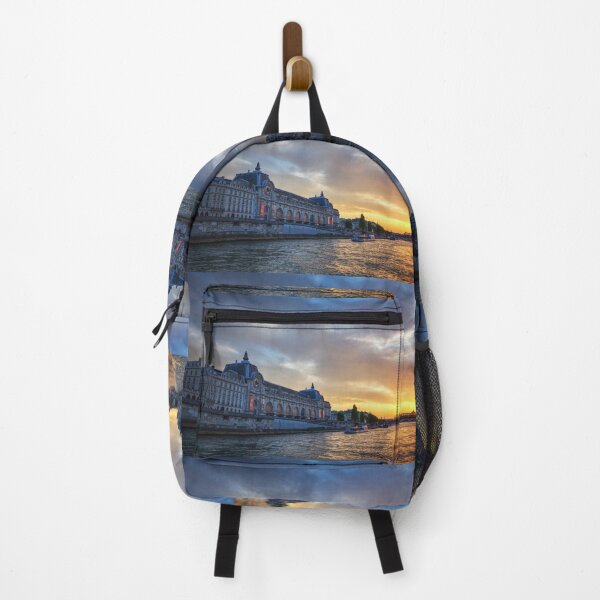 Item preview, The Orsay Museum At Sunset, On The River Seine designed and sold by Paul Thompson Photography.