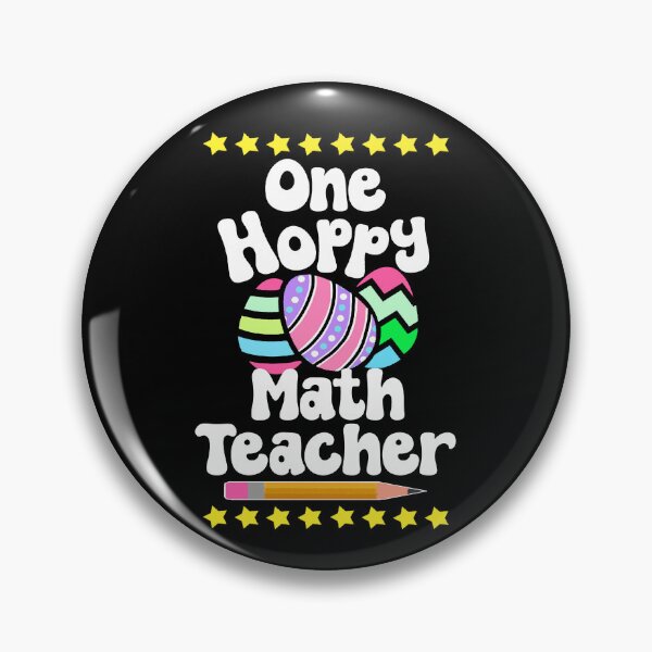 Item preview, One Hoppy Math Teacher Happy Easter Egg Bunny Tutor Professor designed and sold by FlorenciaBliss.