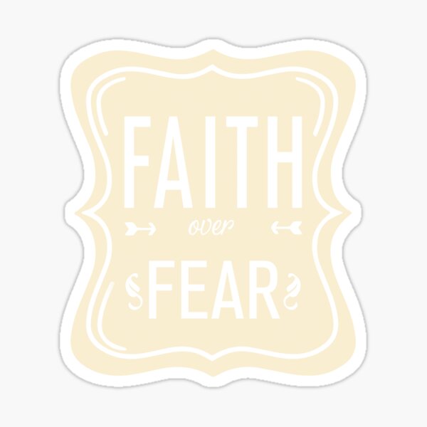 Item preview, Faith over Fear designed and sold by AwesomeTrends.