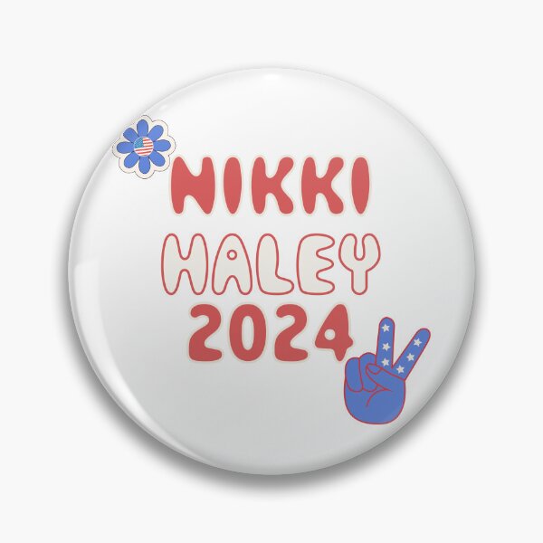 Item preview, Nikki Haley 2024 retro cute design designed and sold by cottagecorococo.