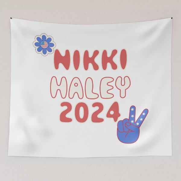 Item preview, Nikki Haley 2024 retro cute design designed and sold by cottagecorococo.