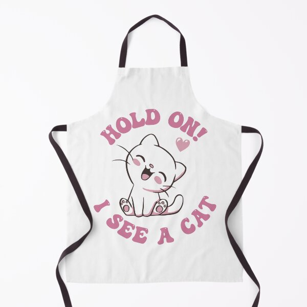 Item preview, Cat Lover Cat Mom Funny Hold On I See A Cat designed and sold by krismaster.