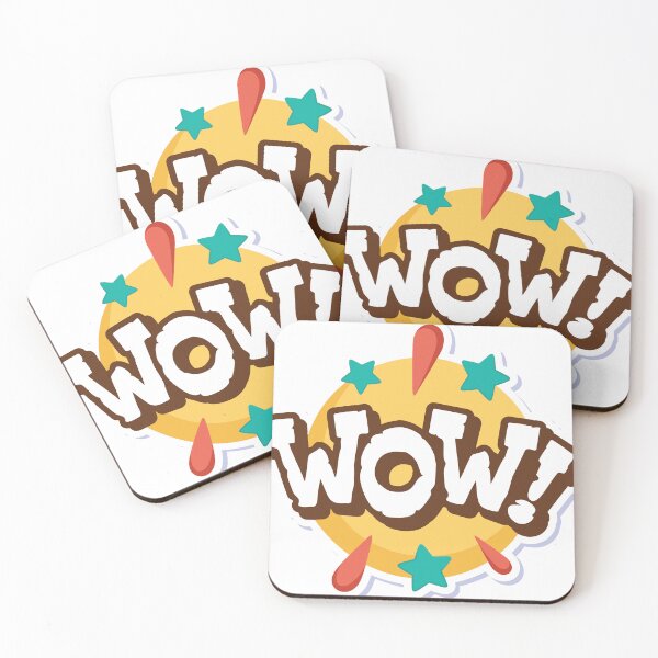 Item preview, Wow Sticker, Feeling Sticker designed and sold by GraphicTemplatesArt.