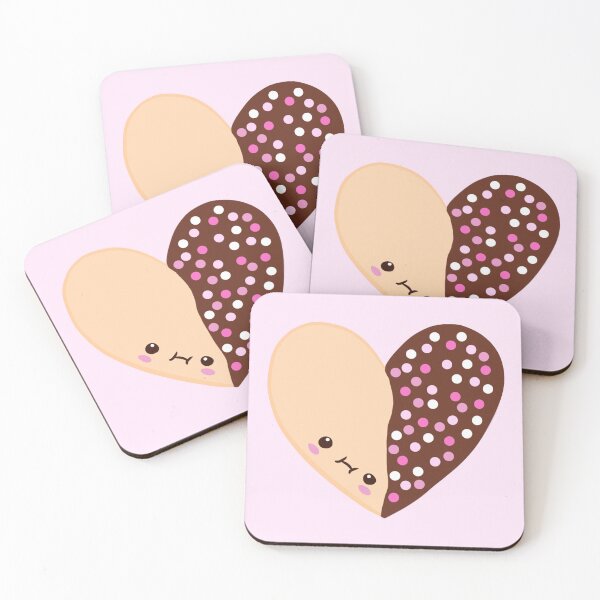 Item preview, Kawaii chocolate heart shape cookie designed and sold by Yarafantasyart.