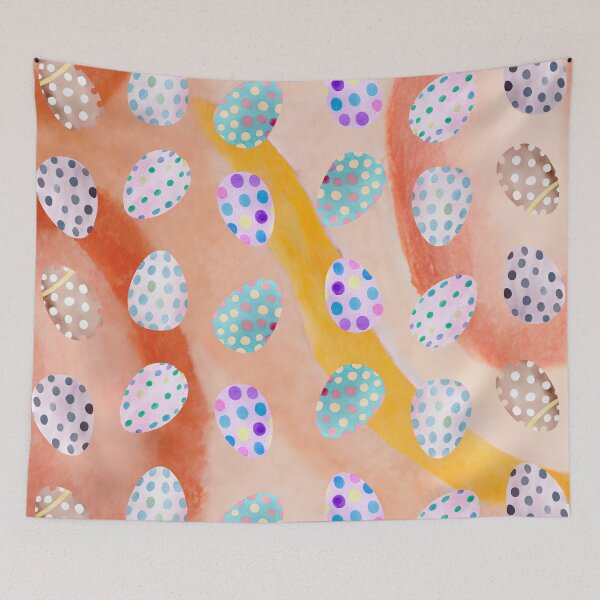 Item preview, Easter Eggs Collage Pattern - Cute Easter Eggs  designed and sold by Vero De.