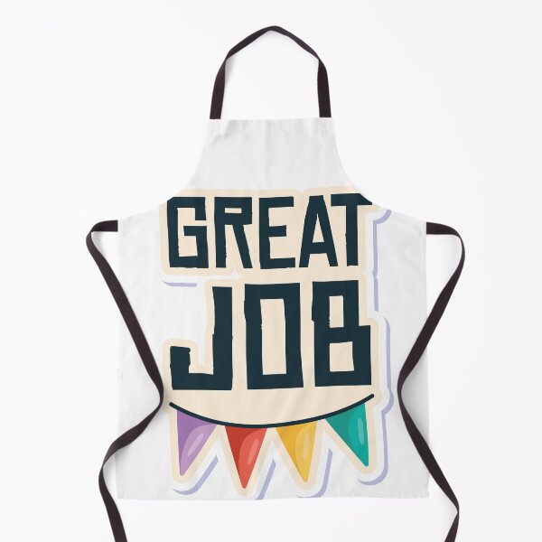 Item preview, Great Job Sticker designed and sold by GraphicTemplatesArt.