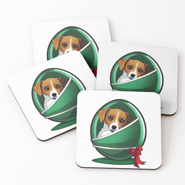Item preview, dog in green egg designed and sold by okamitouch.