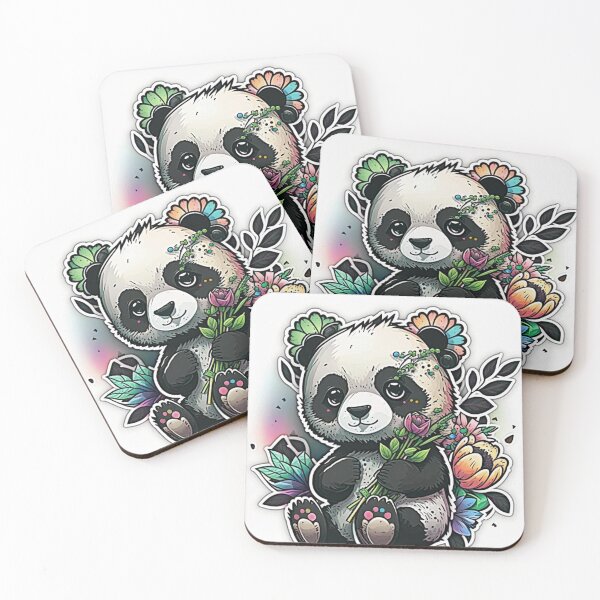 Aperçu de l'œuvre panda love créée et vendue par Redbouz12.