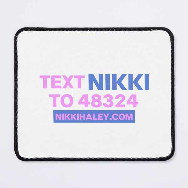 Item preview, TEXT NIKKI HALEY 2024 designed and sold by cottagecorococo.