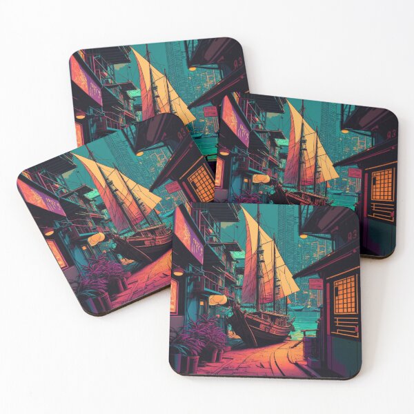 Item preview, Junk Boat Repair Hong Kong designed and sold by Sketchy Business.