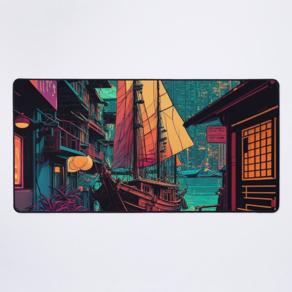 Item preview, Junk Boat Repair Hong Kong designed and sold by Sketchy Business.