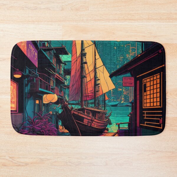 Item preview, Junk Boat Repair Hong Kong designed and sold by Sketchy Business.