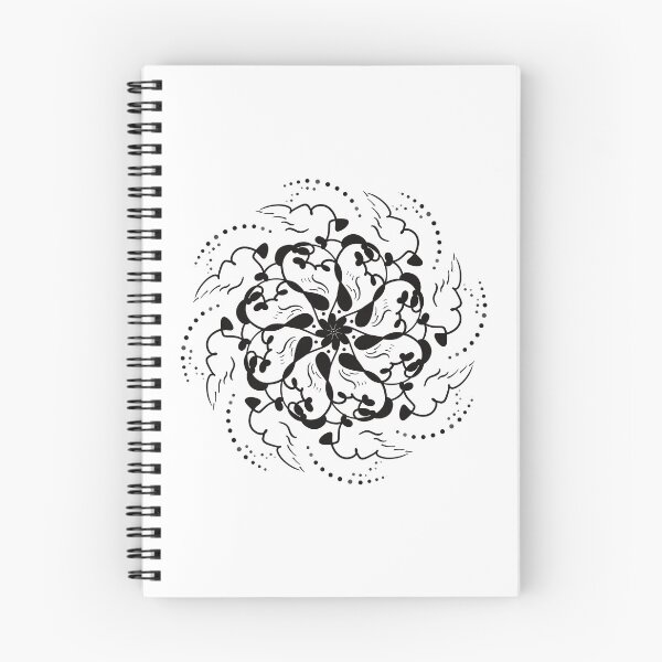 Artikelvorschau, Blumen-Mandalas entworfen und verkauft von Xatutik.art.