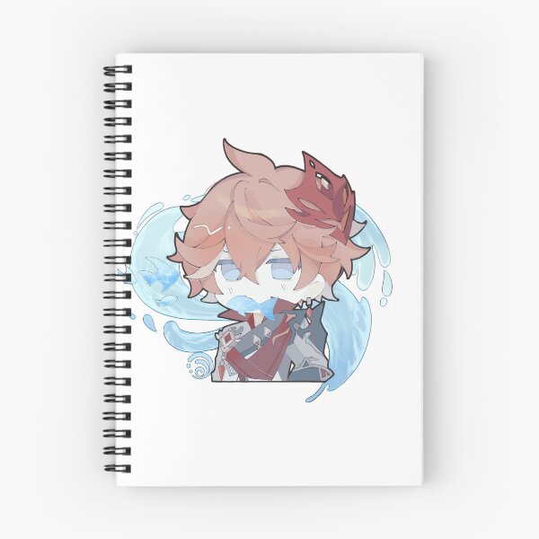 Item preview, Chibi Childe with fish  designed and sold by Mizu Yokan.