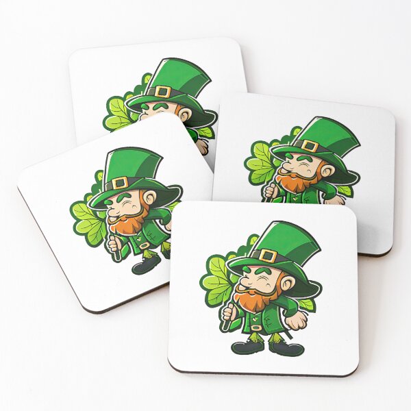 Item preview, Happy cute Leprechaun for Saint Patrick's Day designed and sold by schizarty.