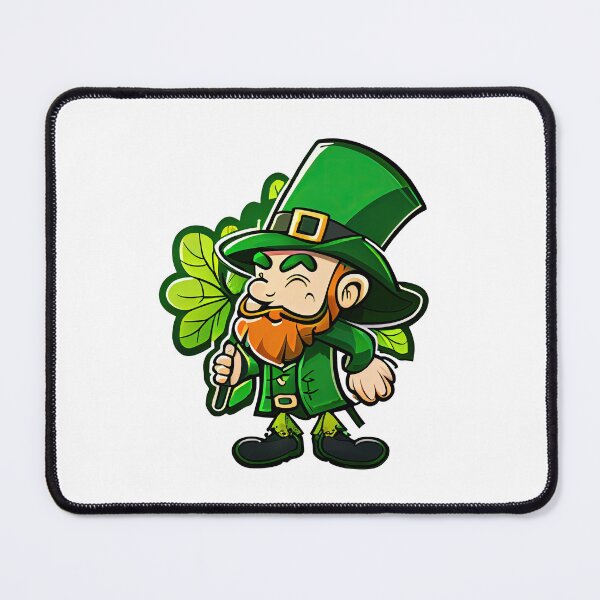 Item preview, Happy cute Leprechaun for Saint Patrick's Day designed and sold by schizarty.