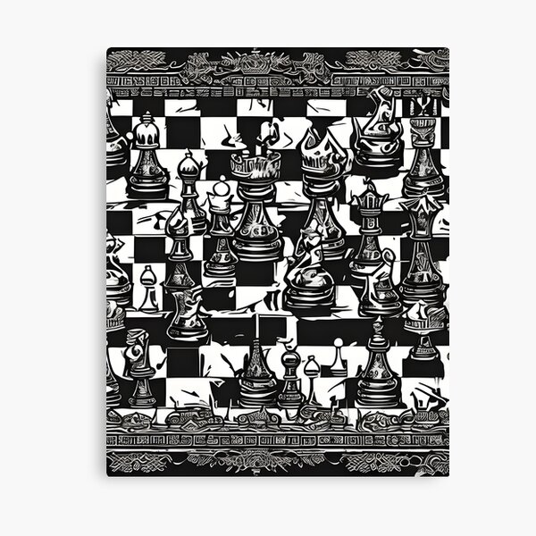 The London System Vintage Chess Opening Art Art Board Print for Sale by  Jorn van Hezik
