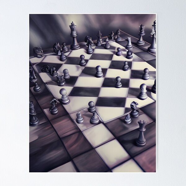 The London System Vintage Chess Opening Art Framed Art Print for Sale by  Jorn van Hezik