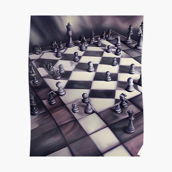 Chess Art Posters for Sale | Redbubble