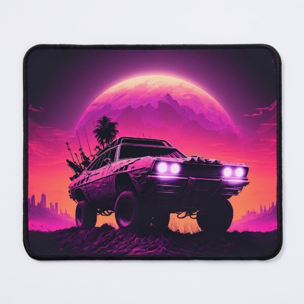 Item preview, 80s Retro-Futuristic Car designed and sold by Nightarcade.