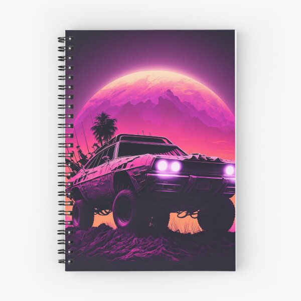 Item preview, 80s Retro-Futuristic Car designed and sold by Nightarcade.