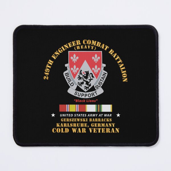 Item preview, Army - 249th Engineer Bn - Gerzewski Barracks - Karlsruhe, GE w COLD SVC X 300 designed and sold by Military Insignia Products.