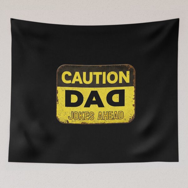 Item preview, Caution Dad Jokes Ahead, dad jokes, fathers day Classic T-Shirt designed and sold by YouSsefHN05.
