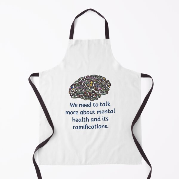 Item preview, We Need To Talk More About Mental Health - Mental Health Quote designed and sold by CrankyOldDude.