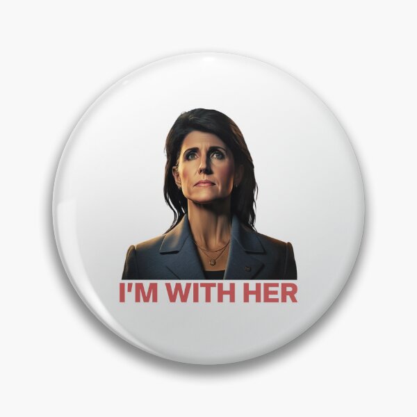 Item preview, I'm with HER NIKKI Haley 2024 designed and sold by cottagecorococo.