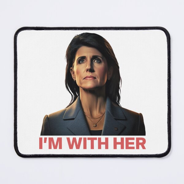 Item preview, I'm with HER NIKKI Haley 2024 designed and sold by cottagecorococo.