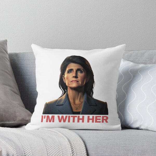 Item preview, I'm with HER NIKKI Haley 2024 designed and sold by cottagecorococo.