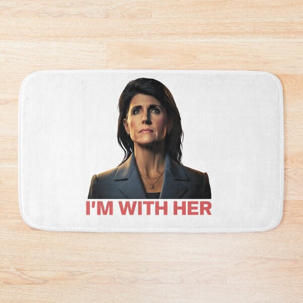 Item preview, I'm with HER NIKKI Haley 2024 designed and sold by cottagecorococo.