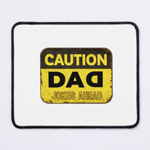 Item preview, Caution Dad Jokes Ahead, dad jokes, fathers day Classic T-Shirt designed and sold by YouSsefHN05.