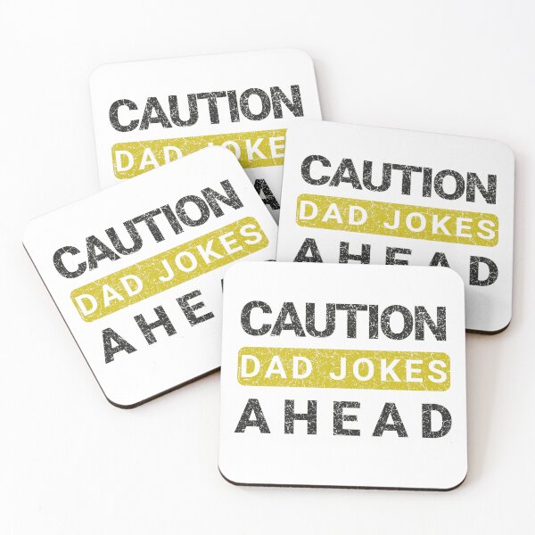 Item preview, caution dad jokes ahead designed and sold by Skama87.