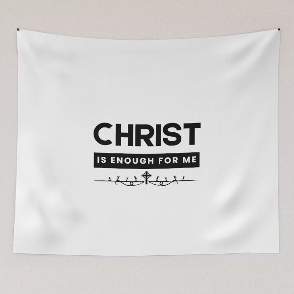Item preview, Christ is Enough for Me V7 designed and sold by Family Journey with God.