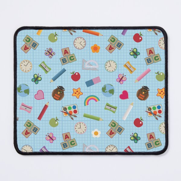 Item preview, School Days Childrens Pattern designed and sold by Blue-Banana.