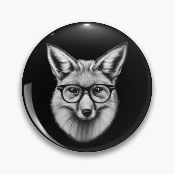 Aperçu de l'œuvre Renard à lunettes créée et vendue par Rahdoo.