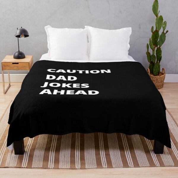 Item preview, Caution Dad Jokes Ahead, dad jokes, fathers day Classic T-Shirt designed and sold by YouSsefHN05.