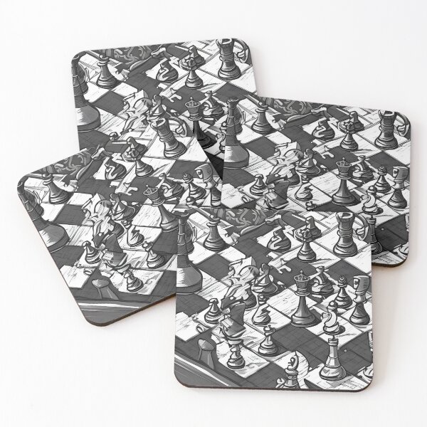 Item preview, Abstract Chess Art #9 designed and sold by Planetporridge.