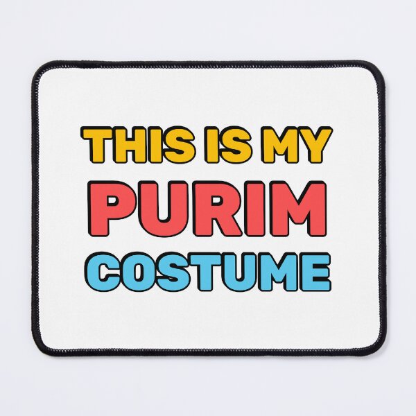 Item preview, THIS IS MY PURIM COSTUME funny Jewish holiday Hebrew humor designed and sold by Inspirationmotivation.
