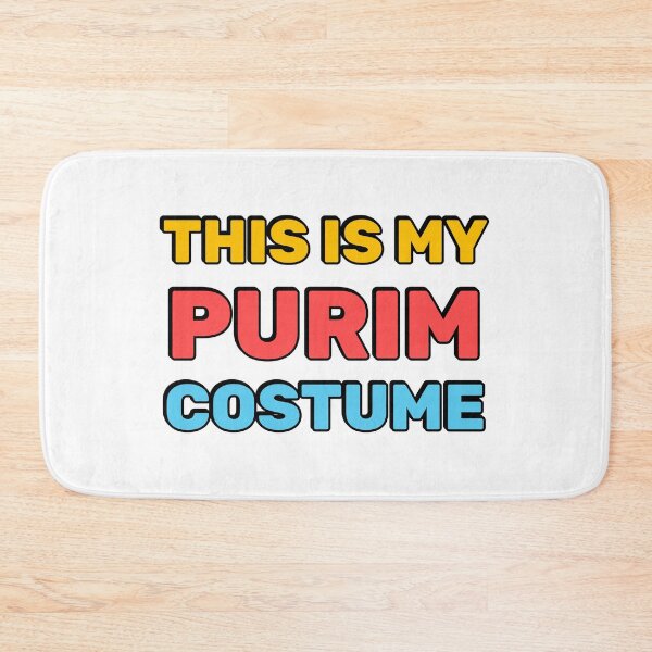 Item preview, THIS IS MY PURIM COSTUME funny Jewish holiday Hebrew humor designed and sold by Inspirationmotivation.