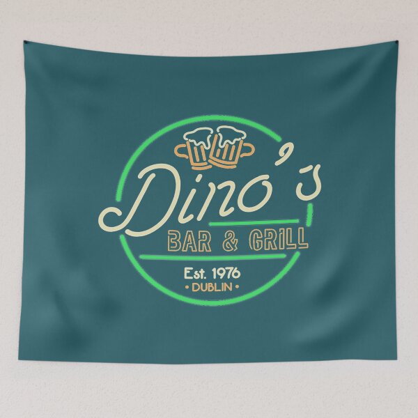 Item preview, Dino_amp_s Bar And Grill  designed and sold by TaylorAtkinss.
