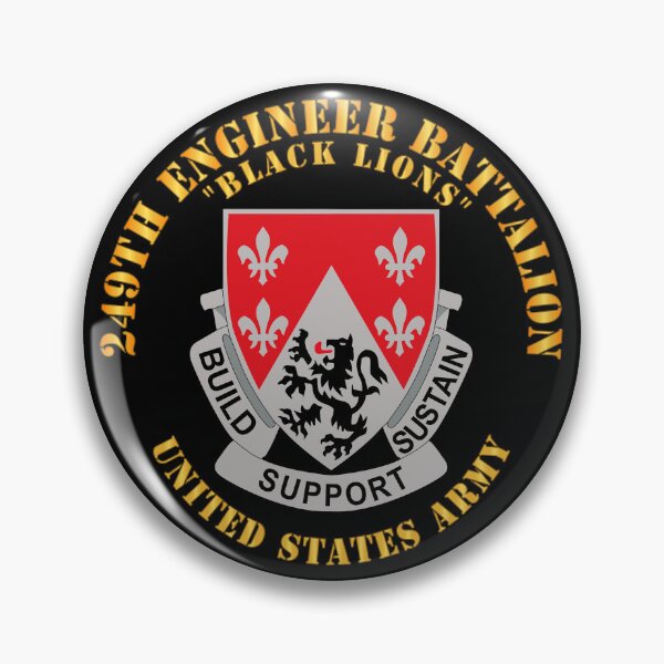 Item preview, Army - DUI - 249th Engineer Battalion designed and sold by Military Insignia Products.