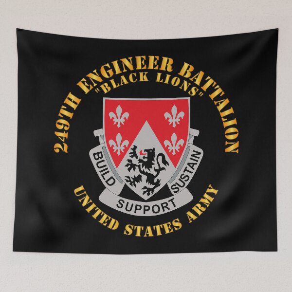 Item preview, Army - DUI - 249th Engineer Battalion designed and sold by Military Insignia Products.