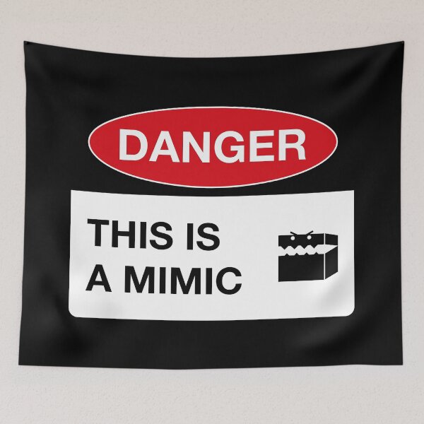 Item preview, Funny Mimic Confirmed Sign designed and sold by pixeptional.