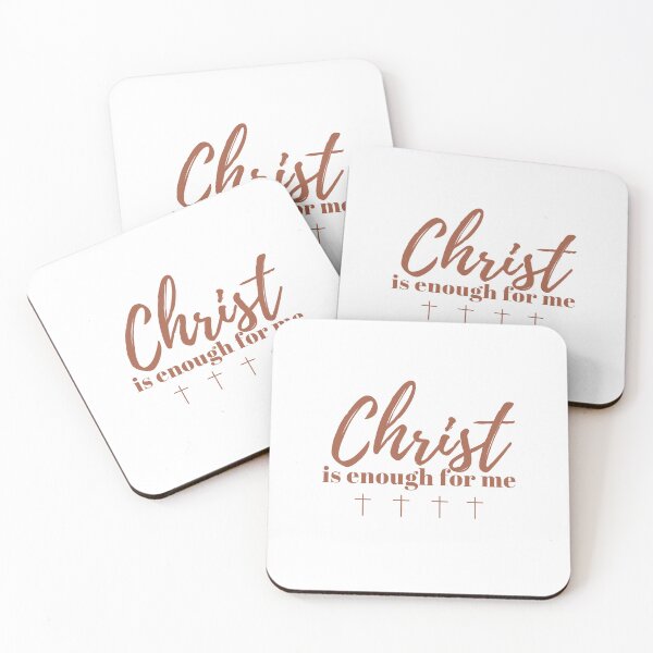 Item preview, Christ is Enough for Me V13 designed and sold by Family Journey with God.