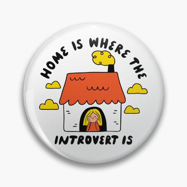 Item preview, Home Is Where The Introvert Is | Funny Introvert designed and sold by krimons.