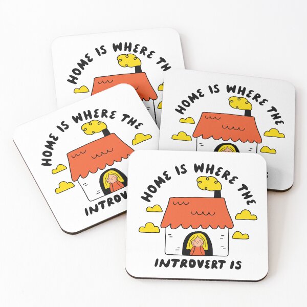 Item preview, Home Is Where The Introvert Is | Funny Introvert designed and sold by krimons.