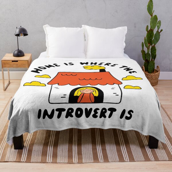 Item preview, Home Is Where The Introvert Is | Funny Introvert designed and sold by krimons.