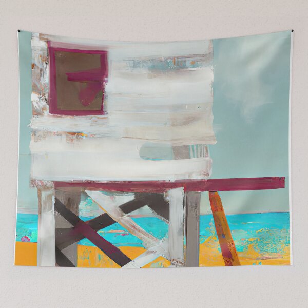 Item preview, Coastal Oasis: AI-Designed  Fine Art Design for Your Walls designed and sold by ArtPrintsAi.